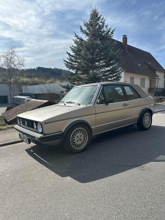 Gebraucht VW Golf Cabriolet 98 PS (72 kW) 1985 Silber Cabrio