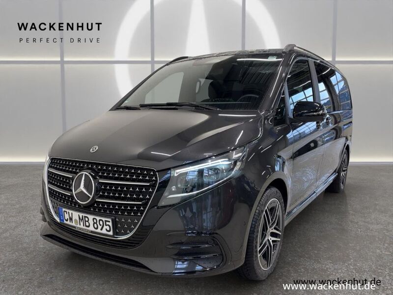 Lackfarbe graphitgrau metallic dunkel mb 7831 Gebraucht 2024 Mercedes V300 AMG Van / Kleinbus | 78.960 € (Teuer) - Bild 1/4