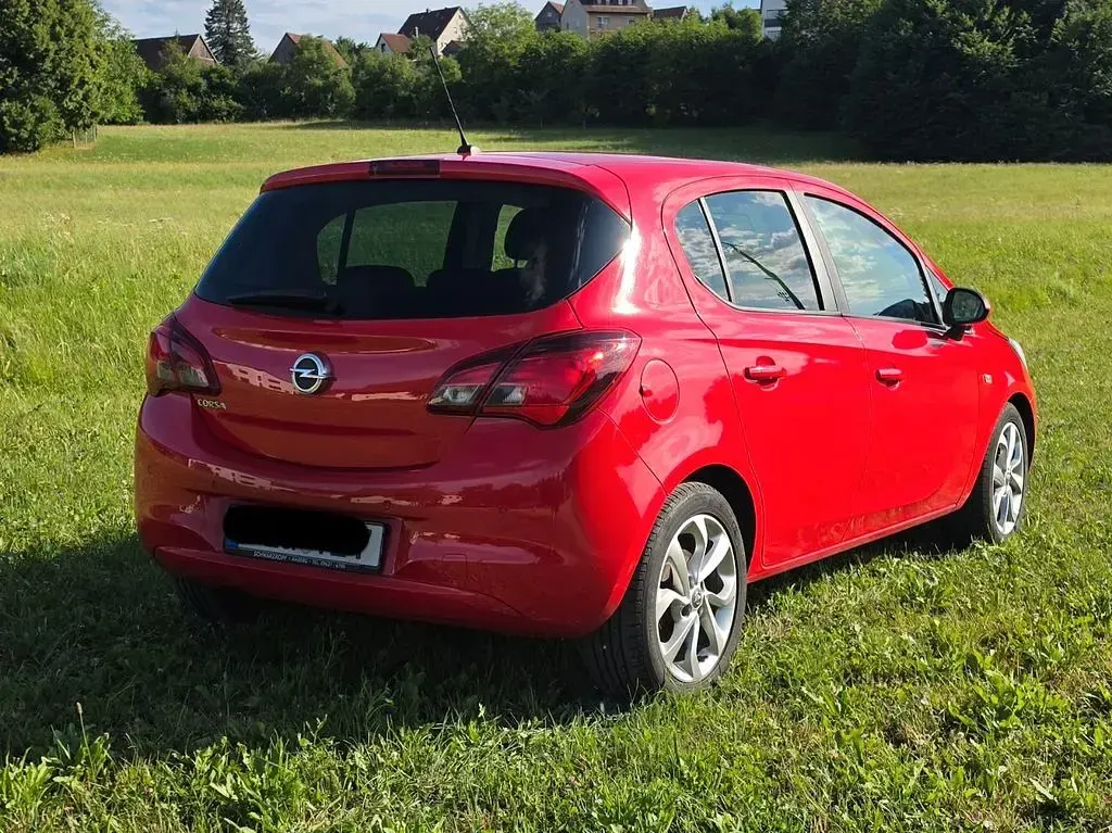 Gebraucht Opel Corsa Edition 90 PS (66 kW) 2017 Rot Kleinwagen