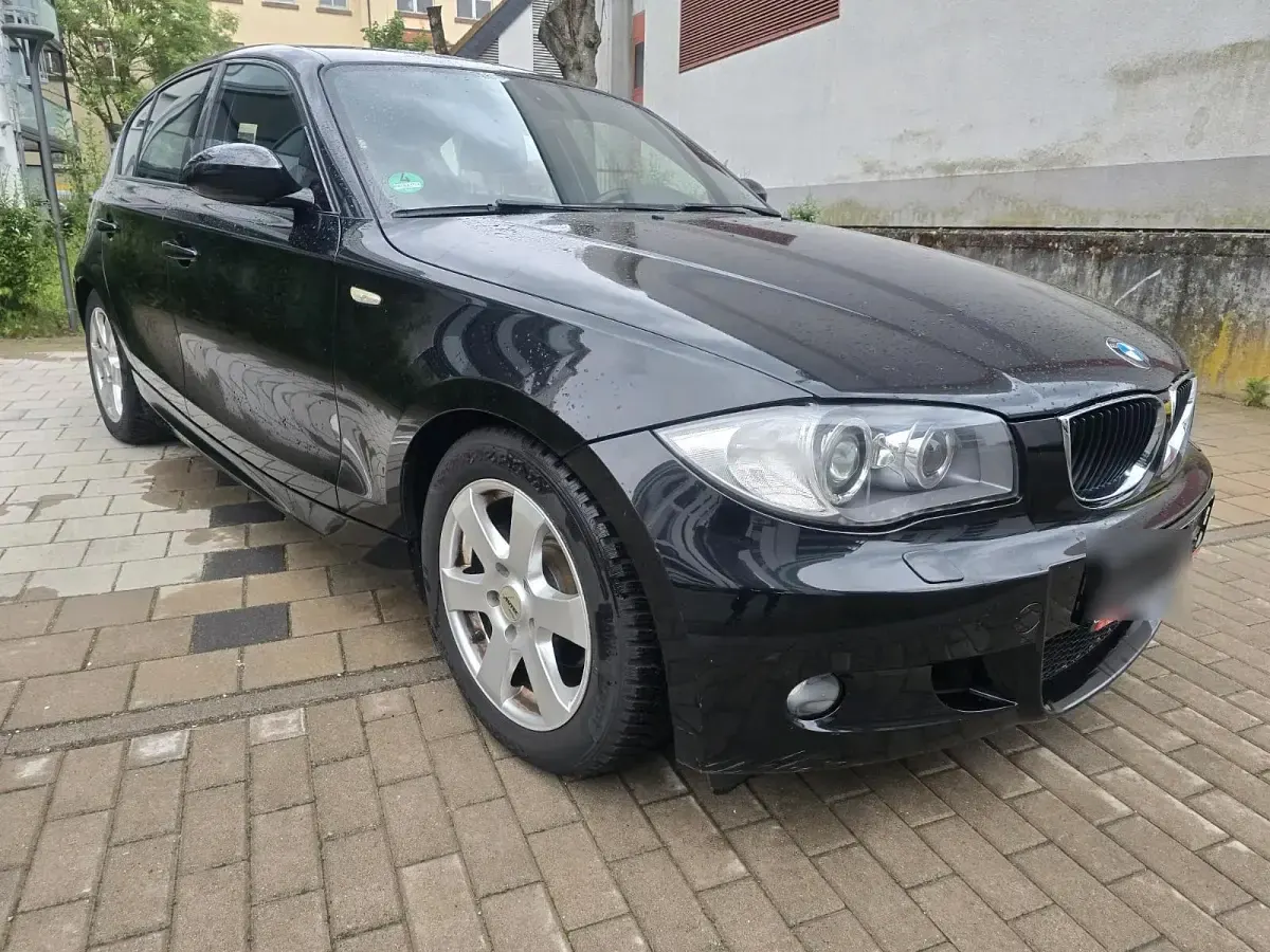 Gebraucht BMW 118 M Sport 143 PS (105 kW) 2008 Schwarz Kleinwagen