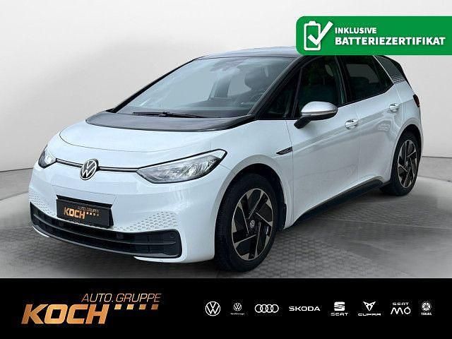 Gletscherweiß metallic Gebraucht 2020 VW ID.3 Pro Performance Kleinwagen | 18.990 € (Fairer Preis) - Bild 1/4