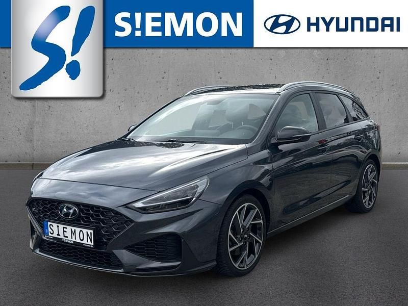 Schwarz Gebraucht 2022 Hyundai i30 N Line Kombi | 20.990 € (Fairer Preis) - Bild 1/4