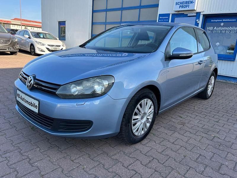 Blau Gebraucht 2009 VW Golf VI Trendline Limousine | 3.000 € (Fairer Preis) - Bild 1/4