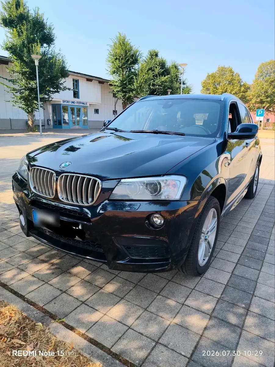 Gebraucht BMW X3 M Sport 184 PS (135 kW) 2013 Schwarz SUV