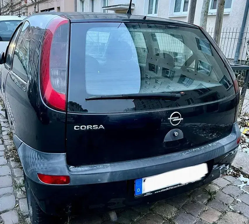 Gebraucht Opel Corsa Elegance 75 PS (55 kW) 2002 Schwarz Kleinwagen