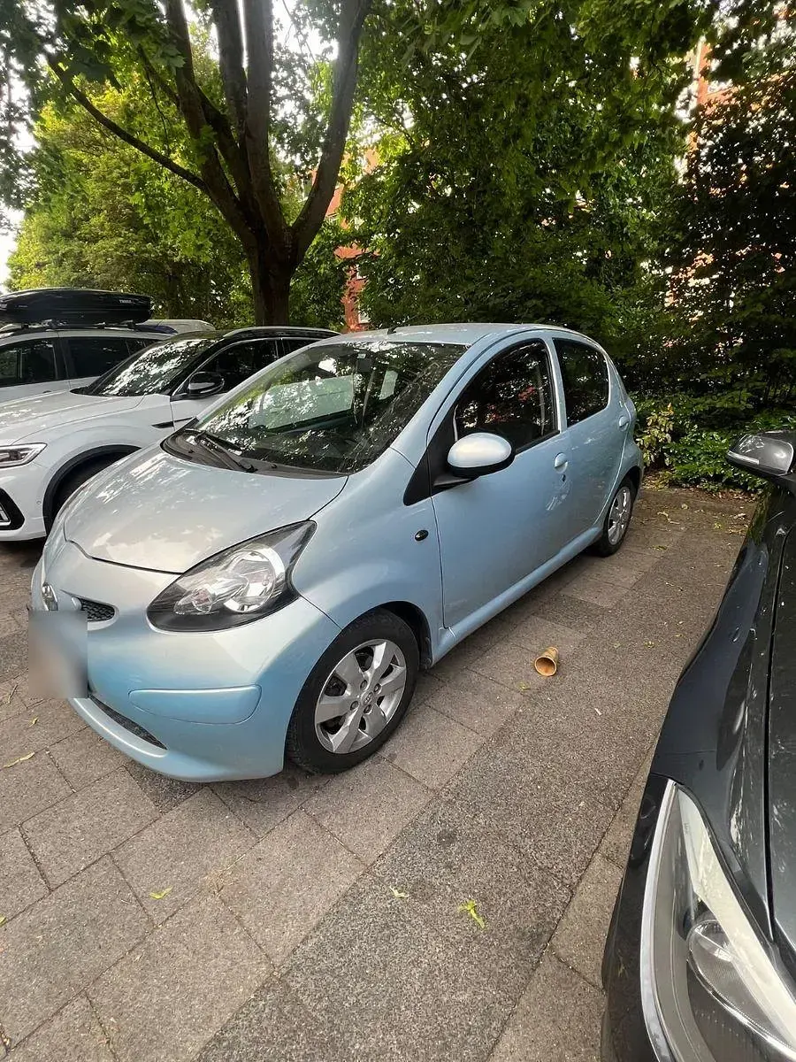 Gebraucht Toyota Aygo City 68 PS (50 kW) 2006 Blau Kleinwagen