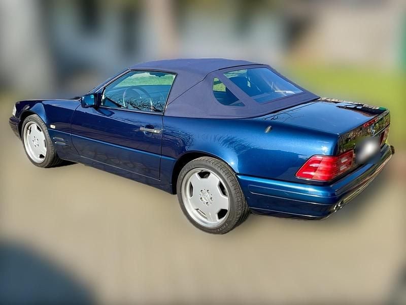 Gebraucht Mercedes SL320 AMG 231 PS (169 kW) 1996 Blau Cabrio