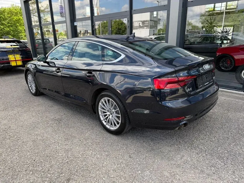Używany Audi A5 Sportback 190 KM (139 kW) 2017 Niebieski Hatchback