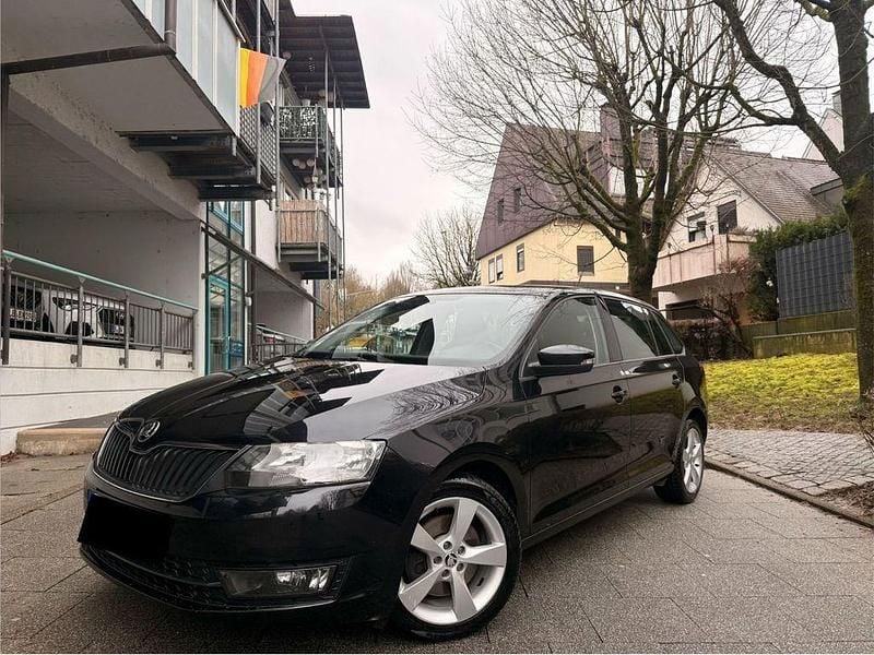 Gebraucht Skoda Rapid 110 PS (80 kW) 2017 Schwarz Kleinwagen