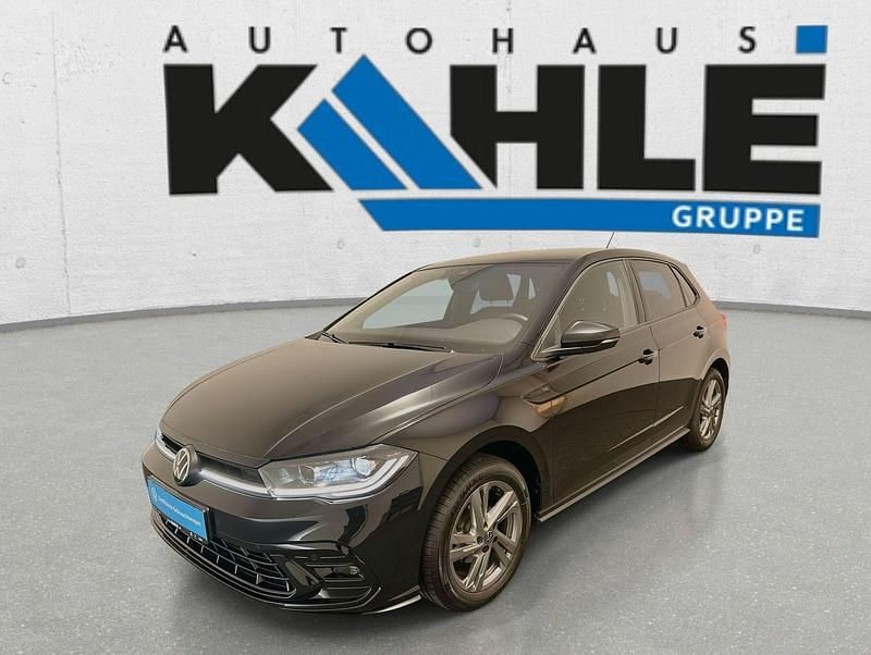 Deep black perleffekt Gebraucht 2024 VW Polo R-line Kleinwagen | 19.990 € (Superpreis) - Bild 1/4