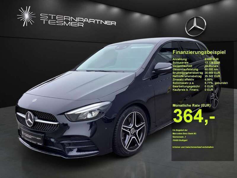 Schwarz Gebraucht 2021 Mercedes B250 AMG Van / Kleinbus | 30.290 € (Guter Preis) - Bild 1/4