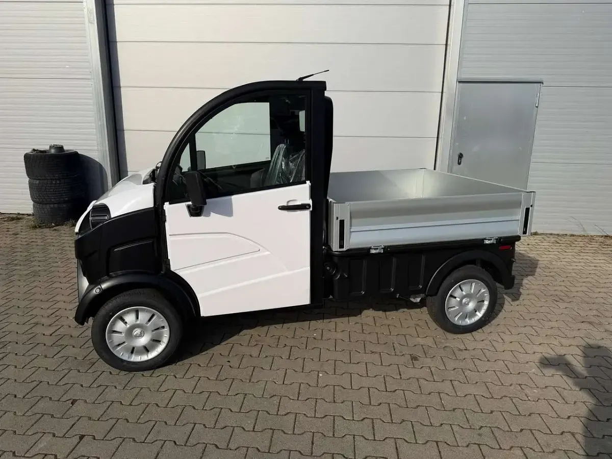Neu Aixam D-truck 2026 Weiß Kleinwagen