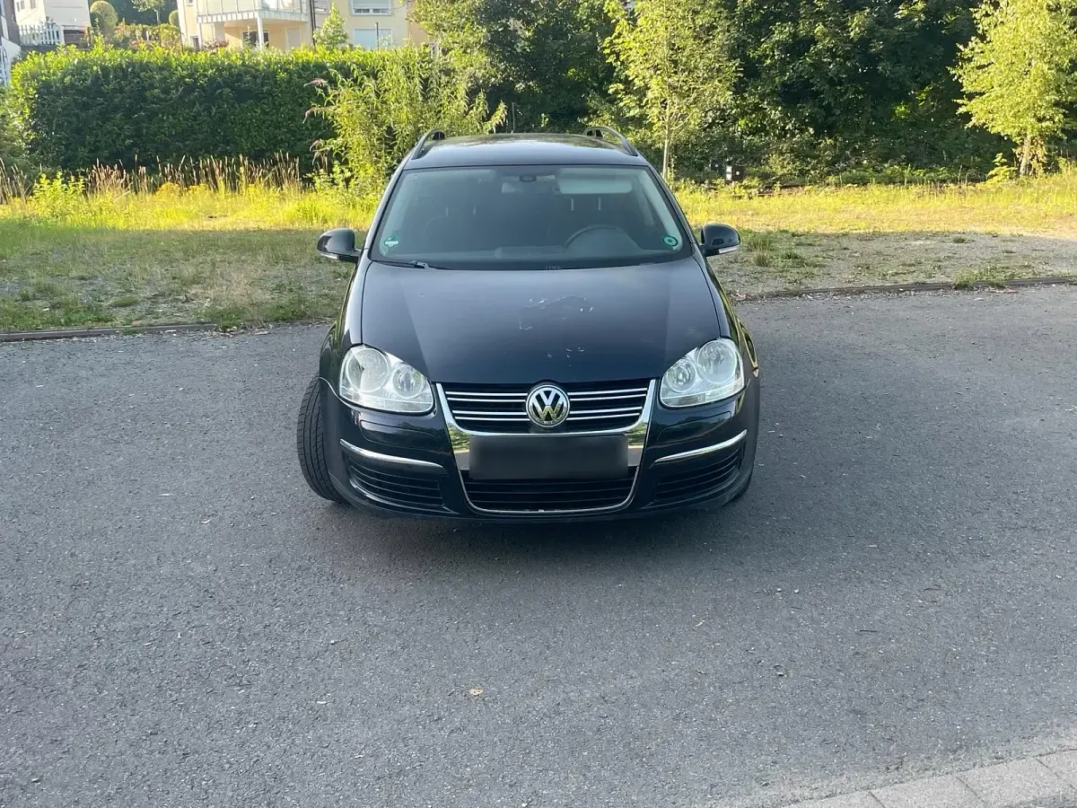 Gebraucht VW Golf VI 102 PS (75 kW) 2008 Schwarz Kleinwagen