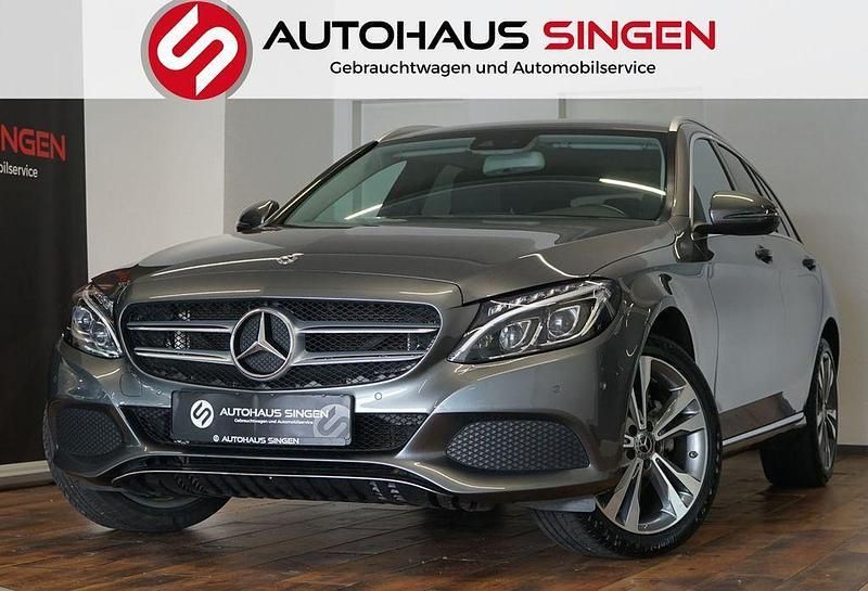 Grau Gebraucht 2017 Mercedes C200 Avantgarde Kombi | 22.990 € (Etwas zu teuer) - Bild 1/4
