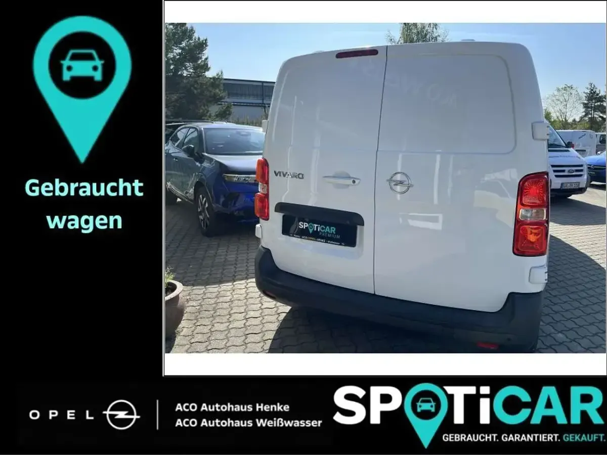 Gebraucht Opel Vivaro Edition 120 PS (88 kW) 2022 Jade weiß Van / Kleinbus