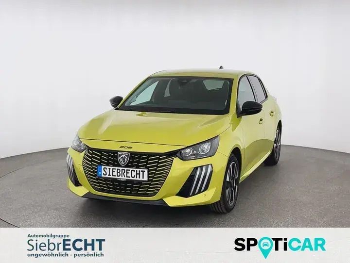 Gelb Neu 2025 Peugeot 208 Allure Kleinwagen | 25.970 € (Fairer Preis) - Bild 1/4