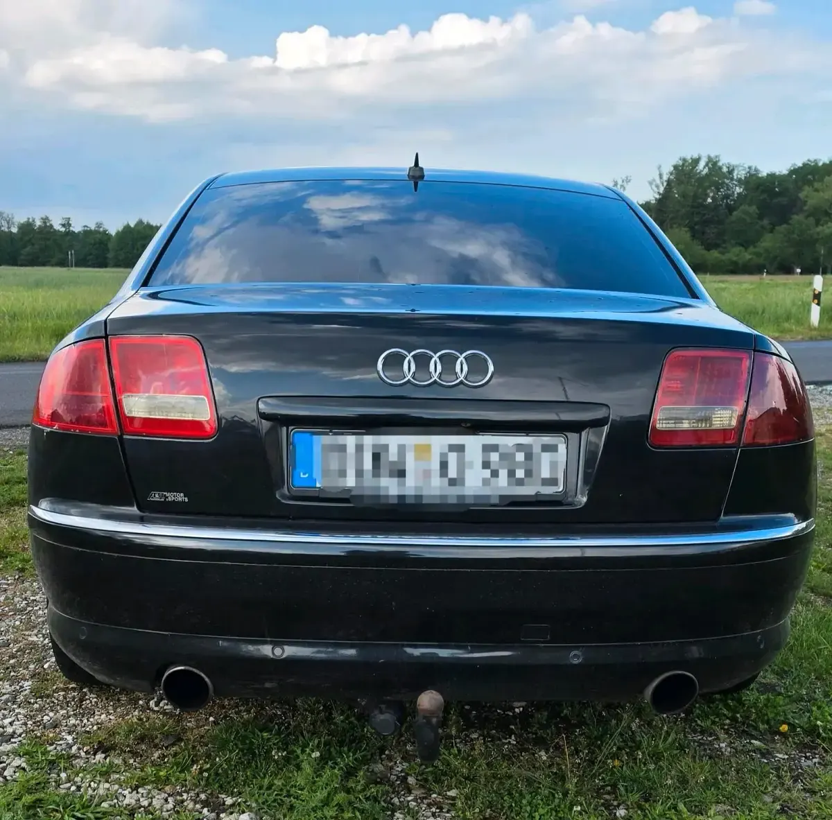 Gebraucht Audi A8 234 PS (172 kW) 2007 Schwarz Limousine