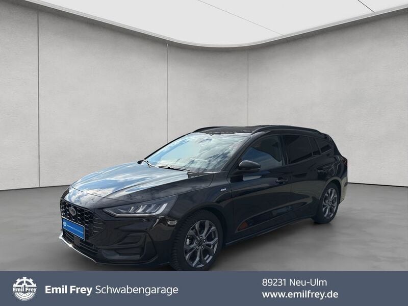 Agate black metallic Gebraucht 2024 Ford Focus ST-Line X Kombi | 25.480 € (Guter Preis) - Bild 1/4