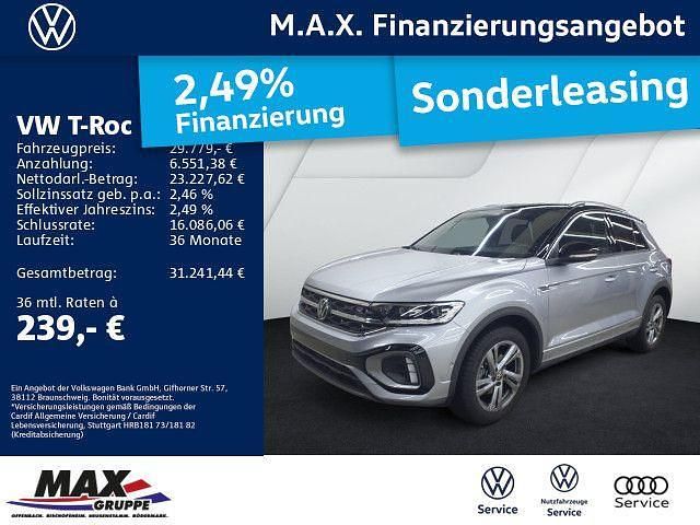 Pyritsilber metallic Gebraucht 2025 VW T-Roc R-line SUV | 29.779 € (Guter Preis) - Bild 1/3