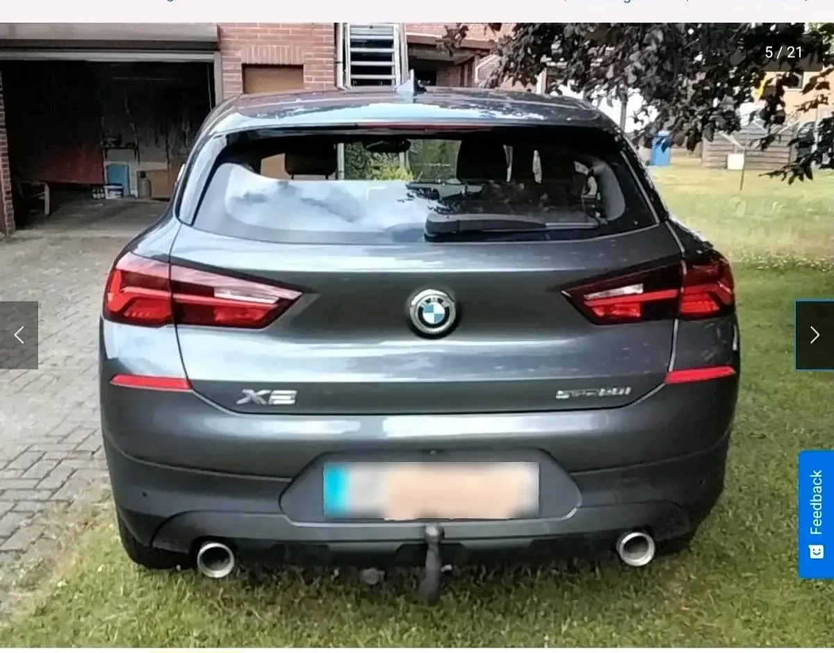 Gebraucht BMW X2 Advantage 192 PS (141 kW) 2020 Grau SUV