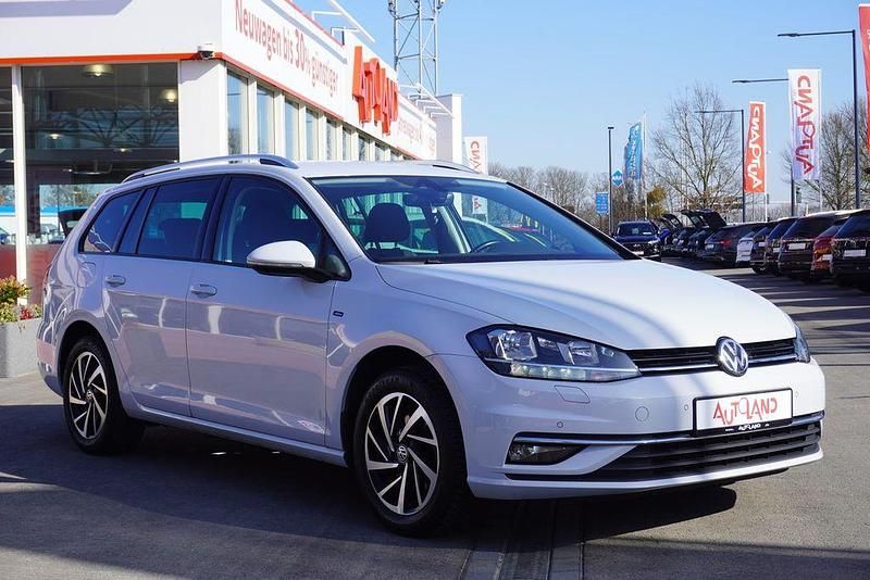 Gebraucht VW Golf VII Join 110 PS (80 kW) 2018 Weiß Kombi