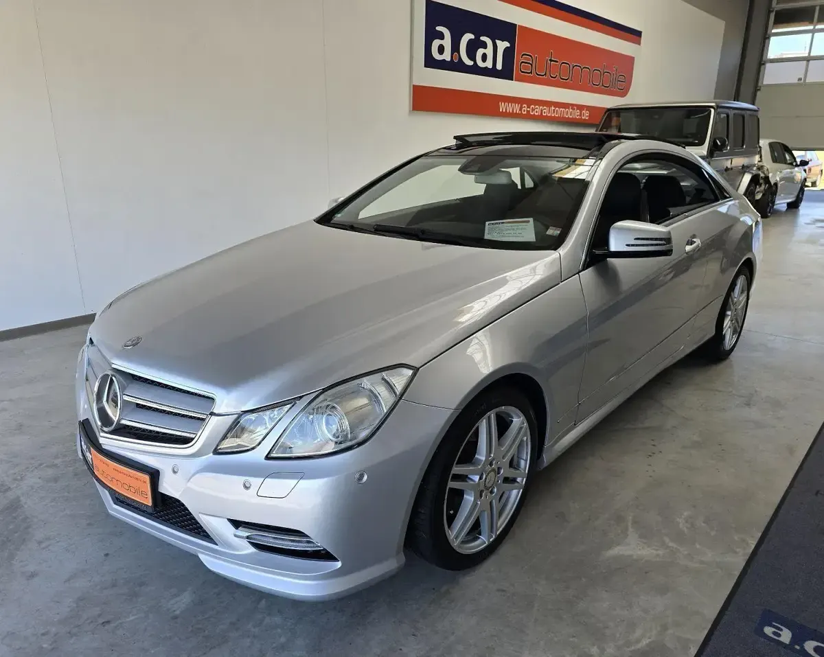 Gebraucht Mercedes E350 AMG line 265 PS (194 kW) 2013 Silber Coupé