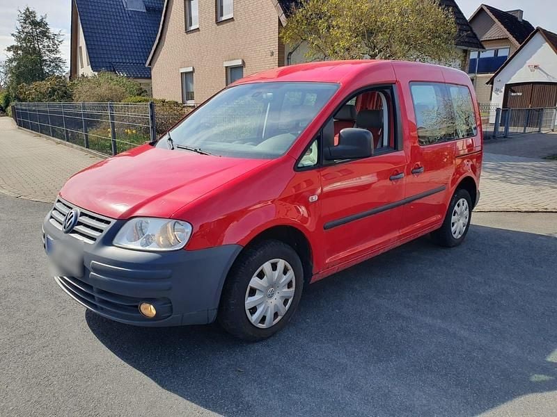 Gebraucht VW Caddy 80 PS (58 kW) 2009 Rot Van / Kleinbus