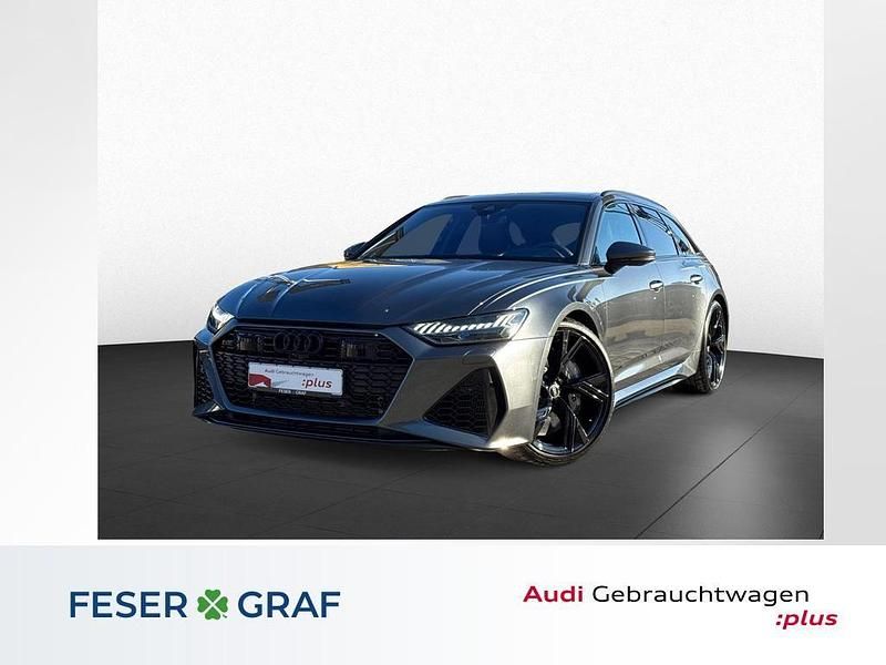 Daytonagrau perleffekt Gebraucht 2024 Audi RS6 Ambiente Kombi | 112.480 € (Superpreis) - Bild 1/4