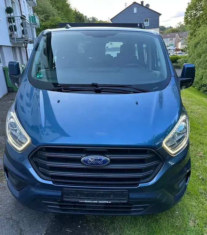 Gebraucht Ford Transit Custom Trend 170 PS (125 kW) 2021 Blau Van / Kleinbus
