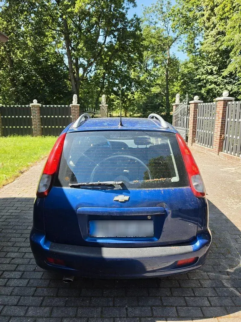 Gebraucht Chevrolet Tacuma 120 PS (88 kW) 2006 Blau Van / Kleinbus