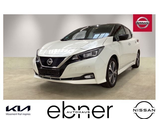 Pearl white/black m Gebraucht 2021 Nissan Leaf 360º Kleinwagen | 18.990 € (Etwas zu teuer) - Bild 1/4