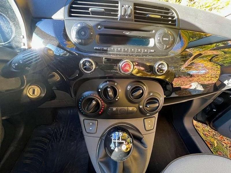 Gebraucht Fiat 500 Lounge 69 PS (50 kW) 2013 Schwarz Limousine