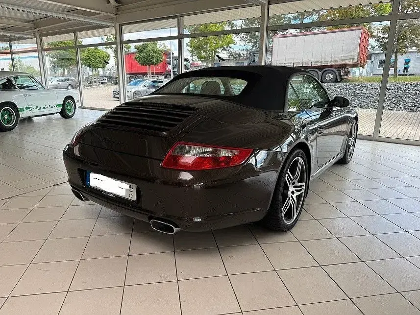 Gebraucht Porsche 911 Carrera Cabriolet 325 PS (239 kW) 2008 Braun Cabrio