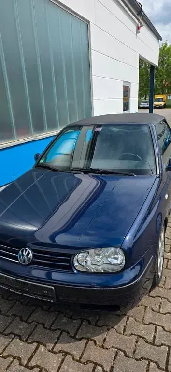Gebraucht VW Golf Trendline 90 PS (66 kW) 2000 Blau Cabrio