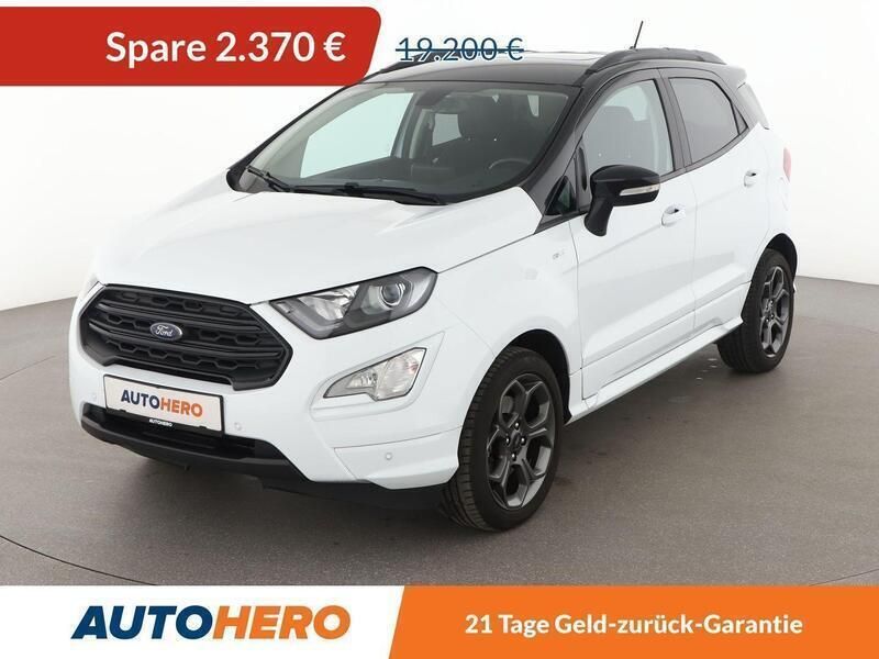 Weiß Gebraucht 2019 Ford Ecosport ST-Line SUV | 16.830 € (Fairer Preis) - Bild 1/3