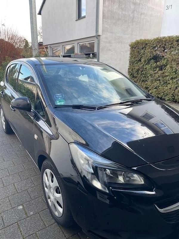 Schwarz Gebraucht 2016 Opel Corsa Edition Limousine | 6.350 € (Guter Preis) - Bild 1/4