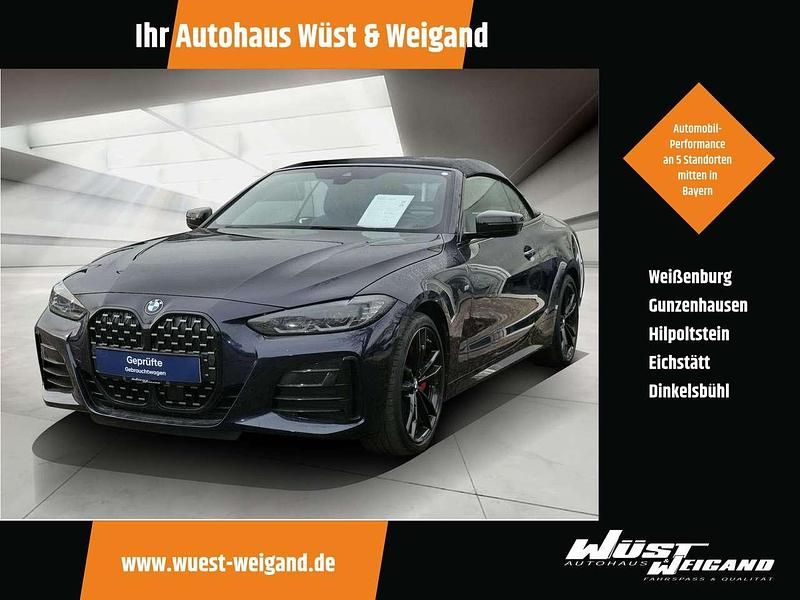 Tansanitblau ii Gebraucht 2023 BMW M4 Cabriolet M Sport Cabrio | 55.490 € (Superpreis) - Bild 1/4
