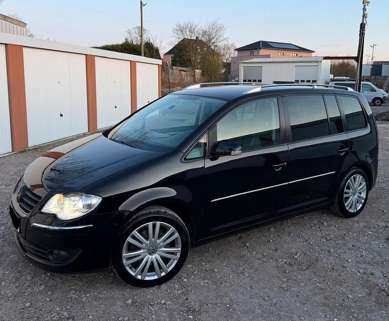 Gebraucht VW Touran 170 PS (125 kW) 2008 Schwarz Van / Kleinbus