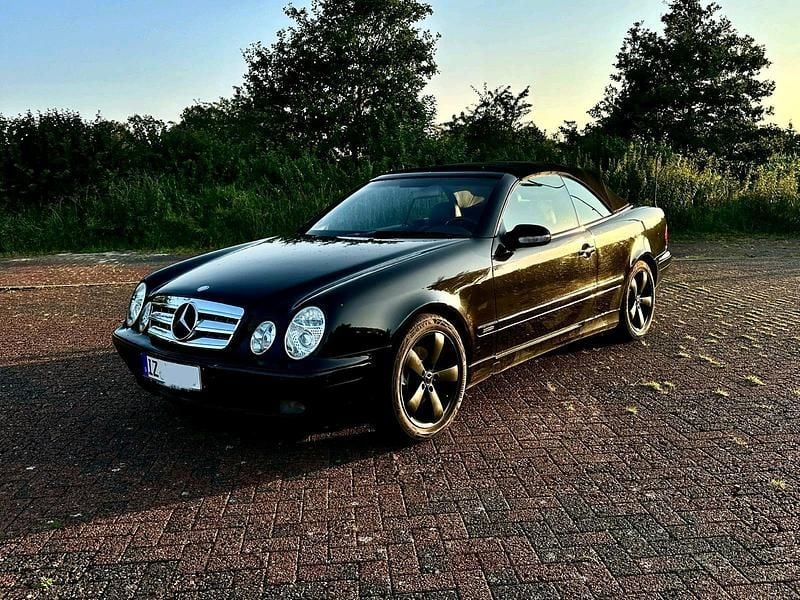 Schwarz Gebraucht 2000 Mercedes CLK200 Cabrio | 2.999 € (Fairer Preis) - Bild 1/4