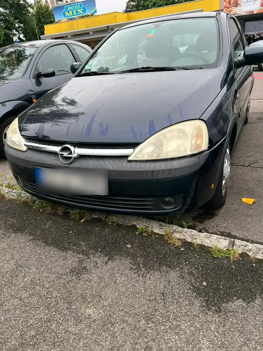 Gebraucht Opel Corsa 65 PS (47 kW) 2001 Blau Kleinwagen