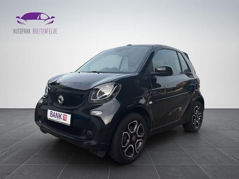 Schwarz Gebraucht 2016 Smart ForTwo Cabrio Basis Cabrio | 10.999 € (Fairer Preis) - Bild 1/4