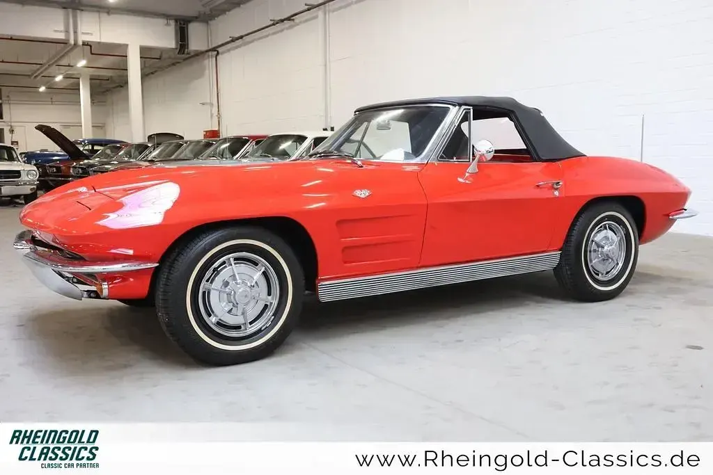 Gebraucht Chevrolet Corvette 340 PS (250 kW) 1963 Rot Cabrio
