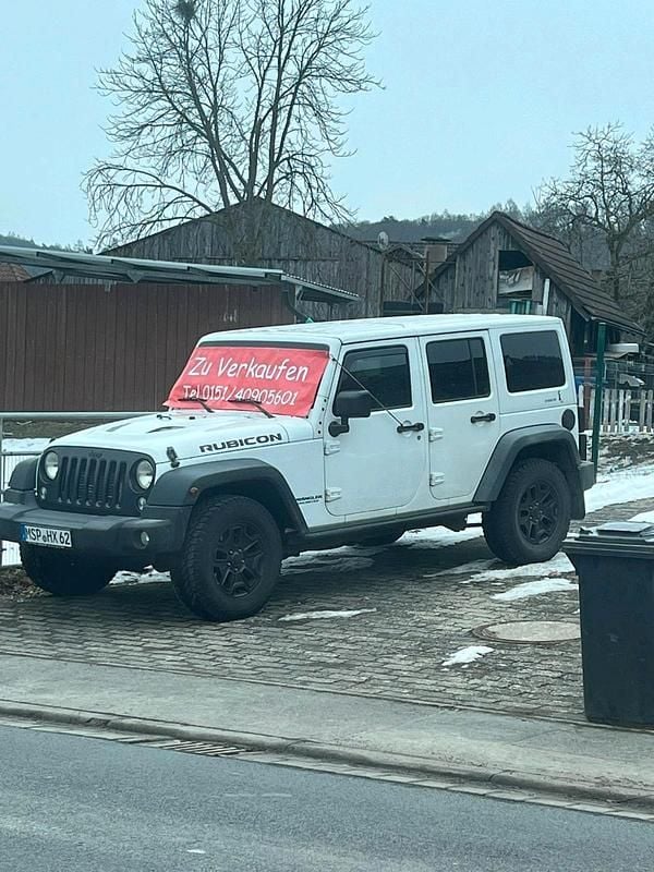 Gebraucht Jeep Wrangler Rubicon 200 PS (147 kW) 2014 Weiß SUV
