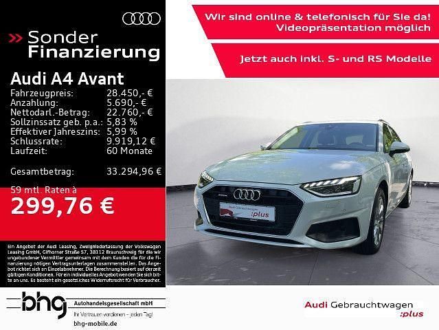 Weiß Gebraucht 2022 Audi A4 Performance Kombi | 28.450 € (Fairer Preis) - Bild 1/4
