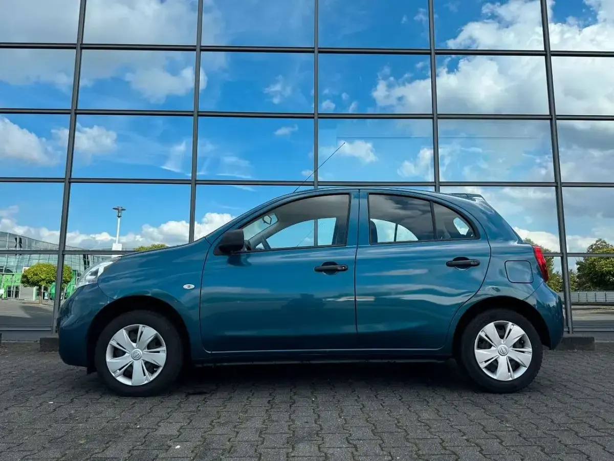 Gebraucht Nissan Micra Visia 80 PS (58 kW) 2016 Blau Kleinwagen