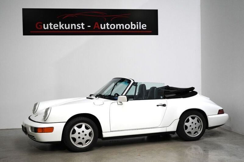 Gebraucht Porsche 911 Carrera 250 PS (183 kW) 1990 Weiß Cabrio