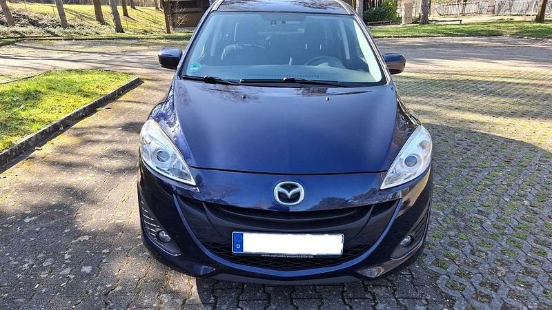 Gebraucht Mazda 5 Center-Line 150 PS (110 kW) 2013 Blau Van / Kleinbus