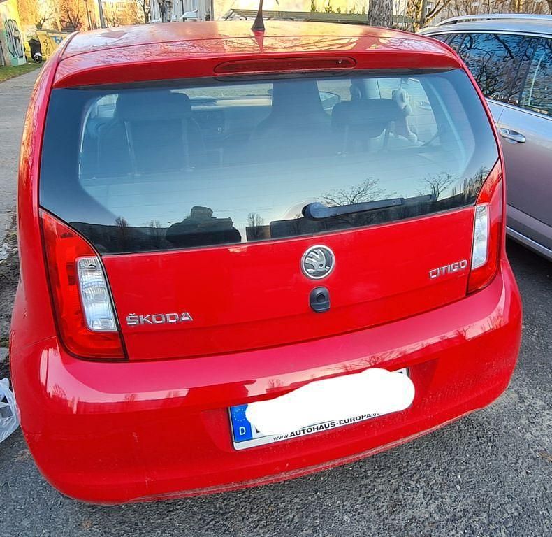 Gebraucht Skoda Citigo Ambition 60 PS (44 kW) 2012 Rot Kleinwagen