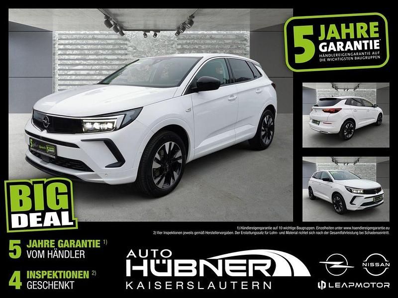Jade weiss/arktis weiss Gebraucht 2022 Opel Grandland X Business Elegance SUV | 23.490 € (Fairer Preis) - Bild 1/4
