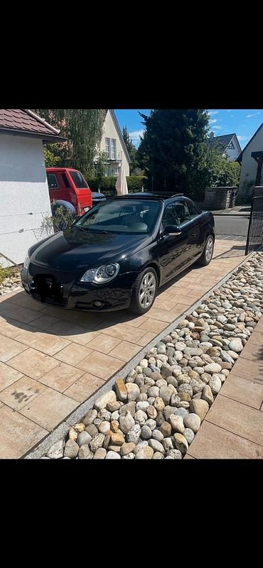 Second-hand VW Eos 140 CP (102 kW) 2006 Negru Cabrio
